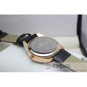 Tissot QUARTZ черный циферблат (код 204)