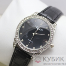 Longines QUARTZ чёрный ремень (код 116)