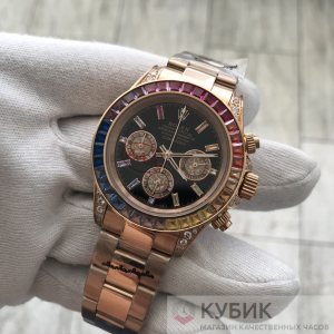 Rolex Oyster Perpetual Cosmograph Daytona Pink Gold Rainbow (код 330)