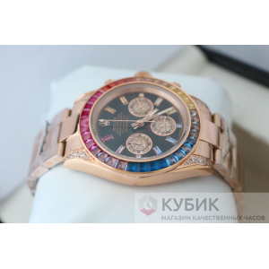 Rolex Oyster Perpetual Cosmograph Daytona Pink Gold Rainbow (код 330)