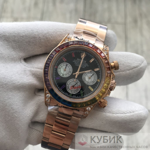 Rolex Oyster Perpetual Cosmograph Daytona Pink Gold Rainbow (код 331) Rolex Oyster Perpetual Cosmograph Daytona Pink Gold Rainbow (код 331)