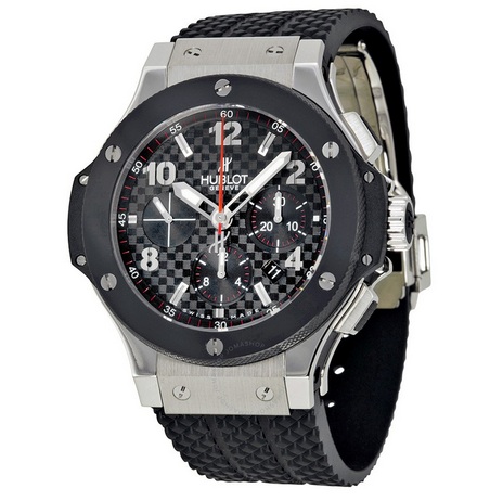 Часы Hublot с каучуковым ремешком